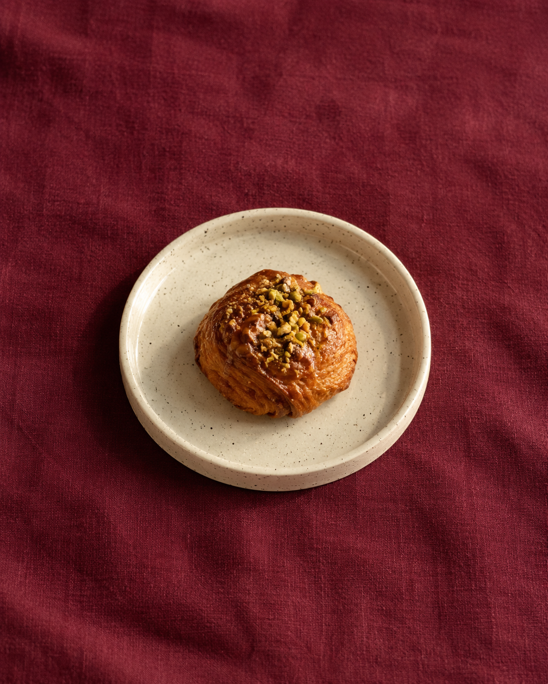 Speckled Ceramic Dinner Plates Set of 2 | Handmade-Style Stoneware Plates | Kolus Home