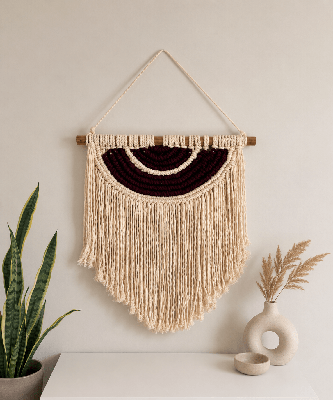 La Lune Macrame Wall Hanging