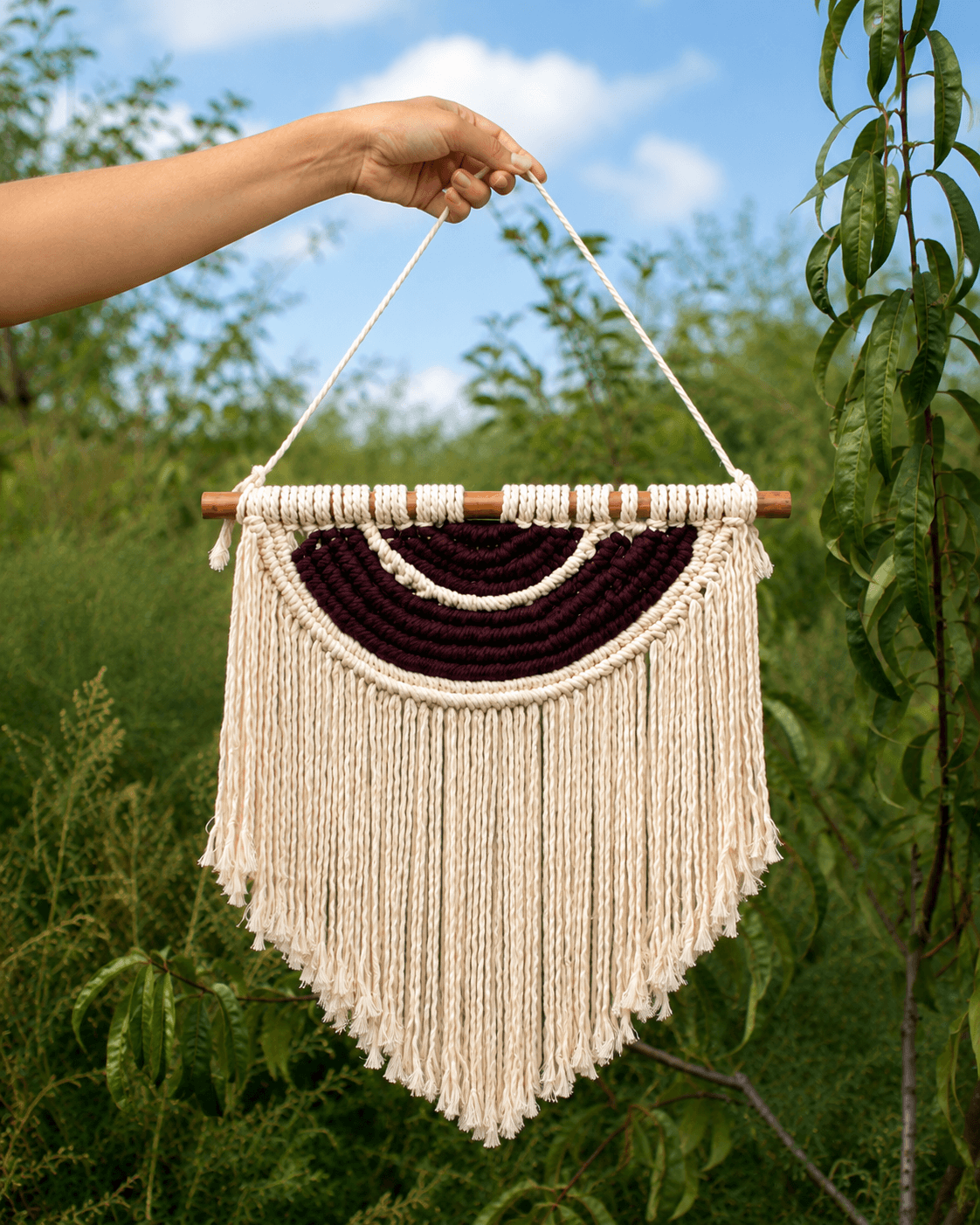 La Lune Macrame Wall Hanging