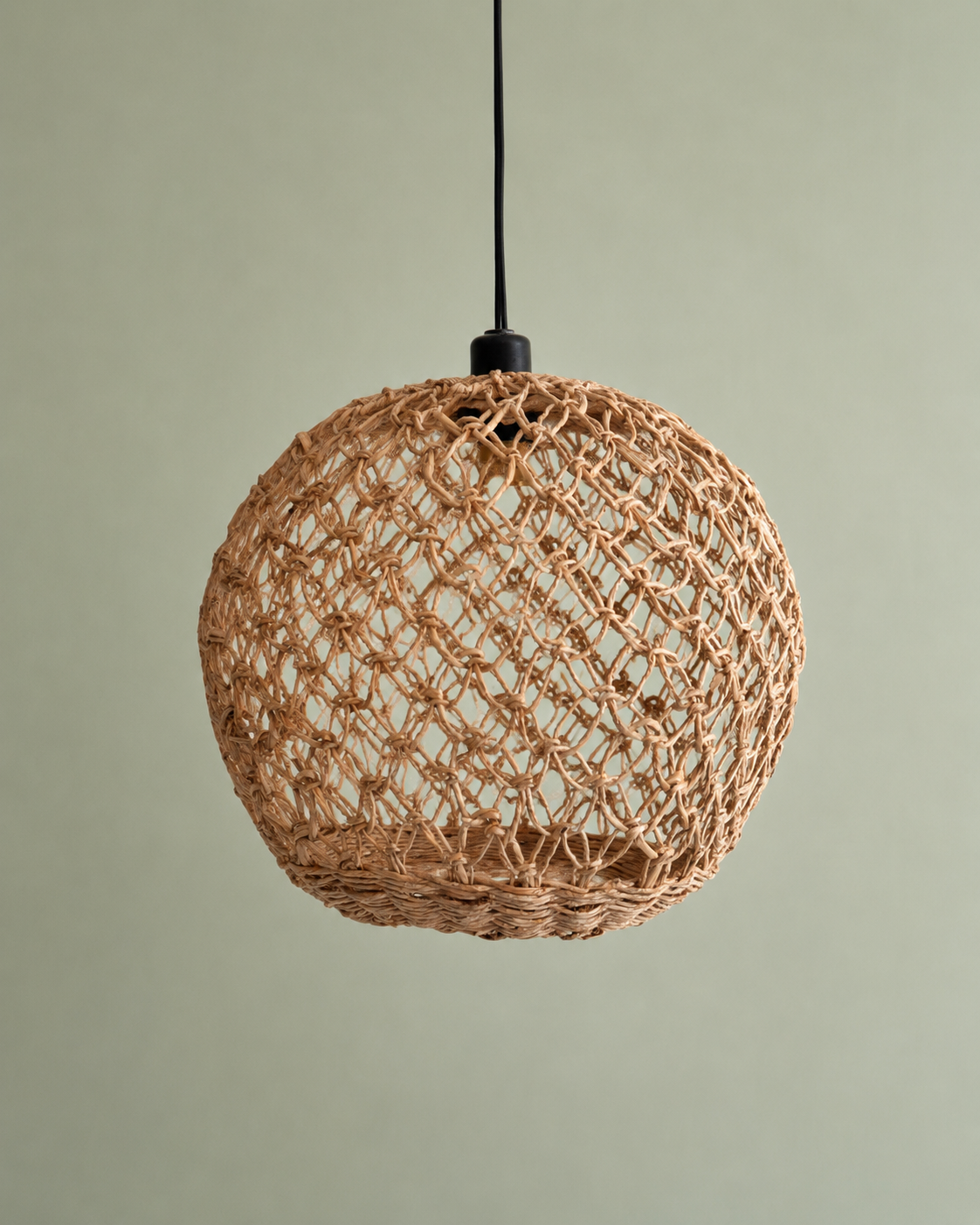 Handmade Banana Fibre Pendant Lampshade