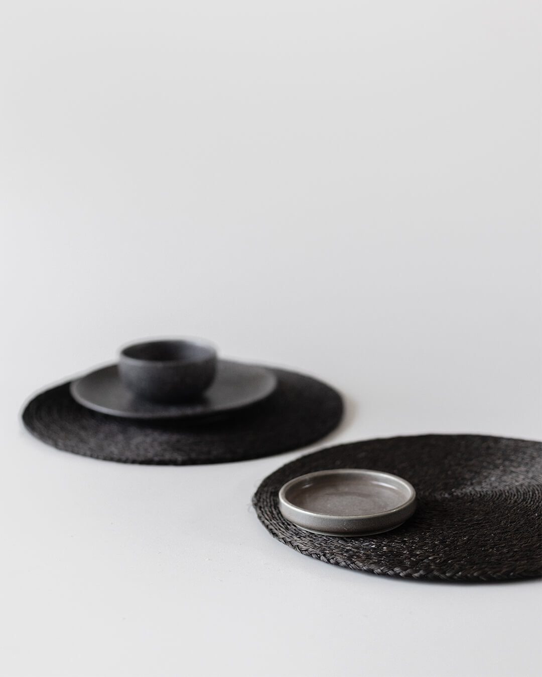 wicker placemats set