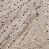 Hygge Sand Knitted Throw