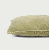 Moss Green Velvet Cushion Cover