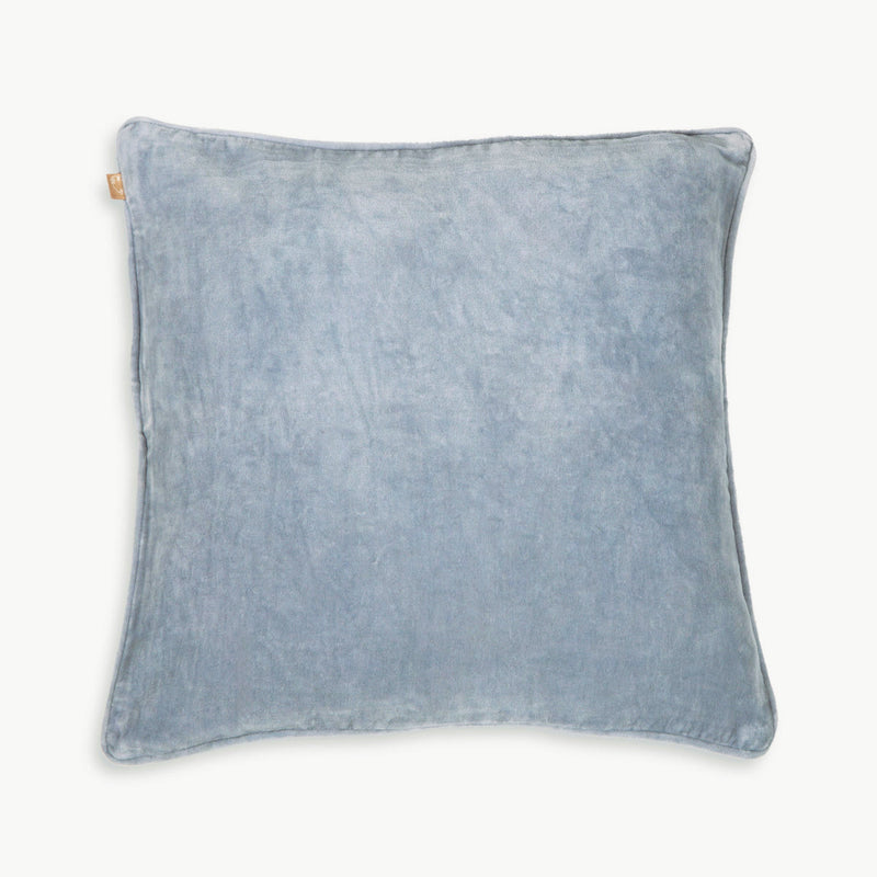 Baby Blue Velvet Cushion Cover