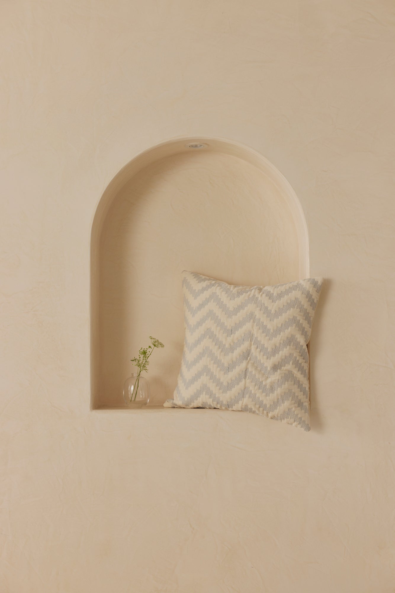 Chevron Blue Cushion Cover