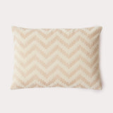 Chevron Blush Oblong Cushion Cover