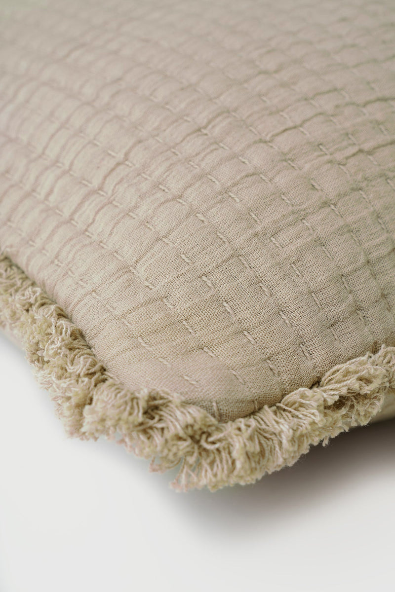 Trail Beige Cushion Cover