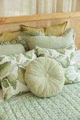 Cascade Green Cushion Cover