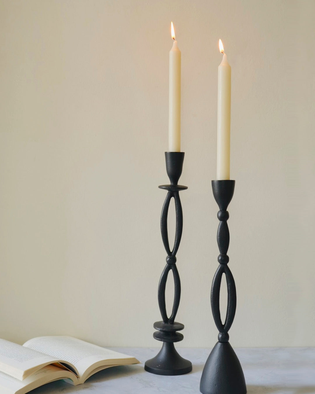 Sleek Long Candle Holders