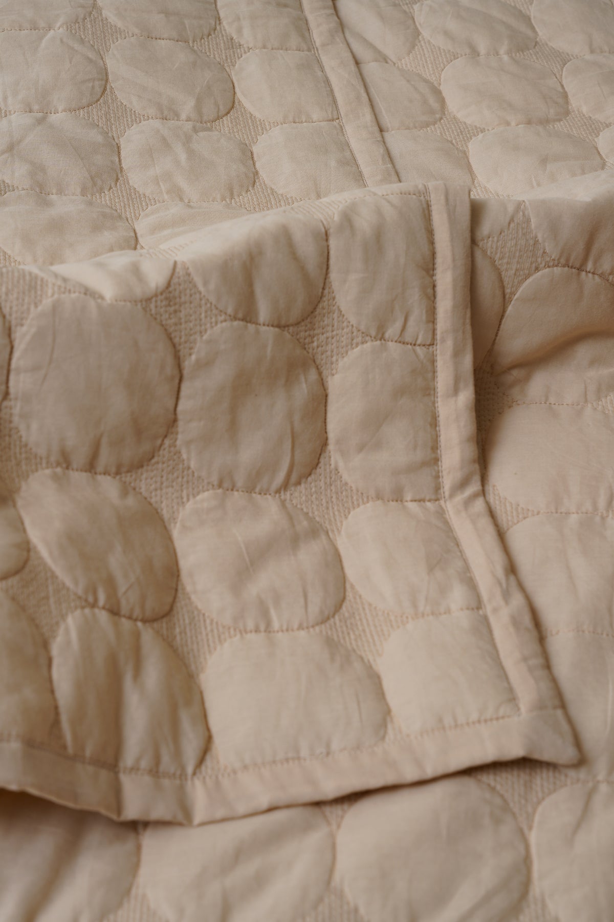 Zen Blush Quilted Bedding Set