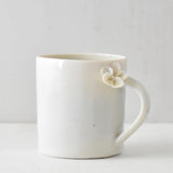 A Soft Jasmine - Hand sculpted Porcelain Mug