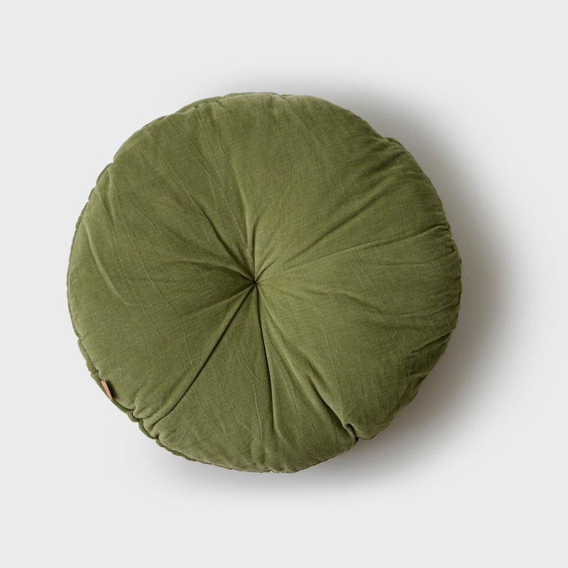 Cuddle Fern Round Cushion