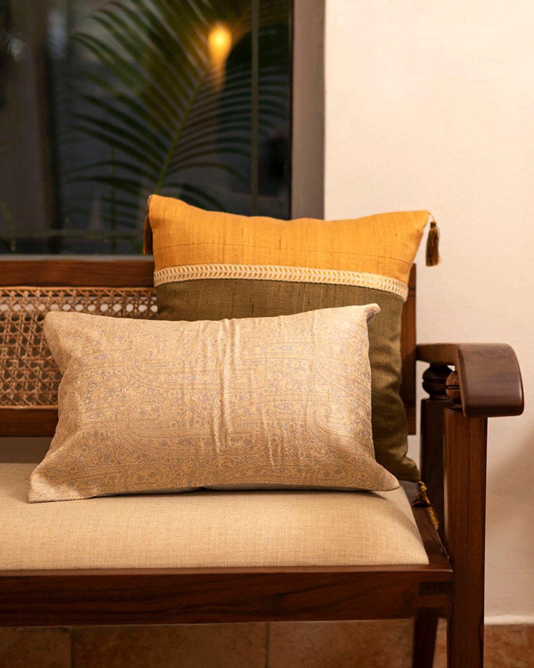 Gulbadan Handwoven Cushion Cover 6