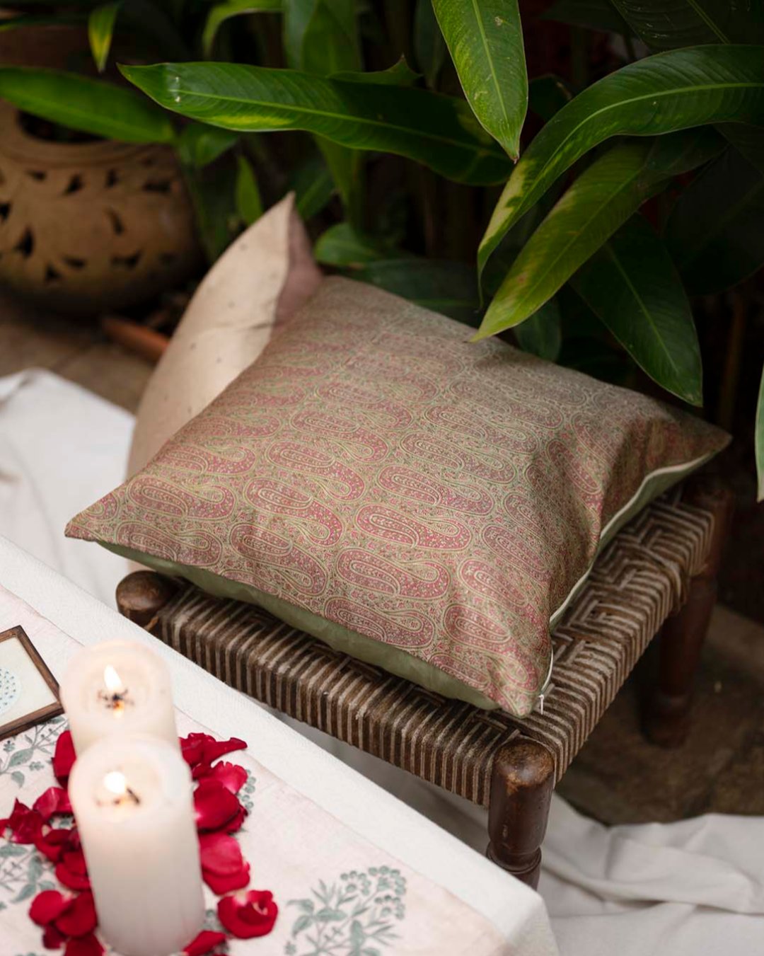 Hazrat Handwoven Cushion Cover 5