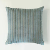 Eden Striped Duck Egg Cushion Cover