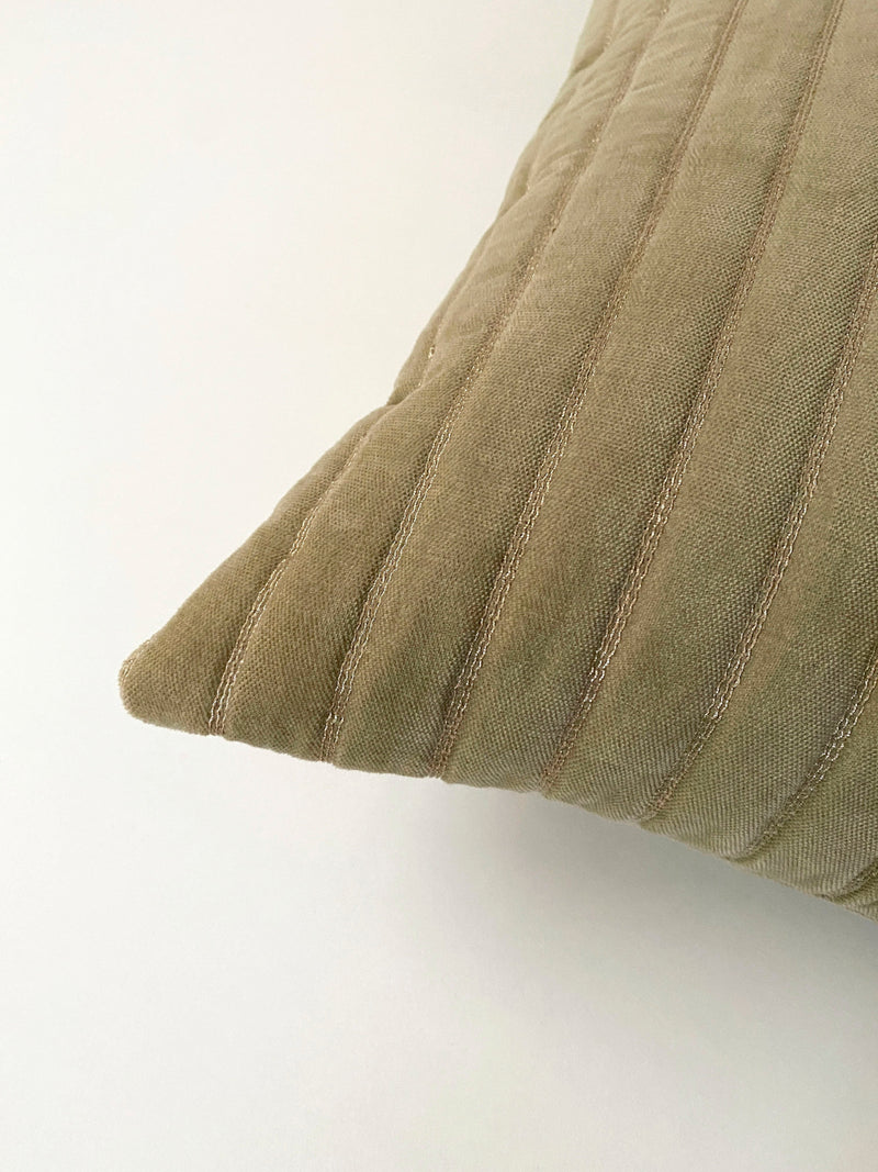 Eden Striped Sand Cushion Cover