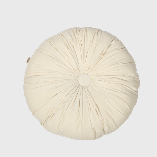 Cuddle Ivory Round Cushion