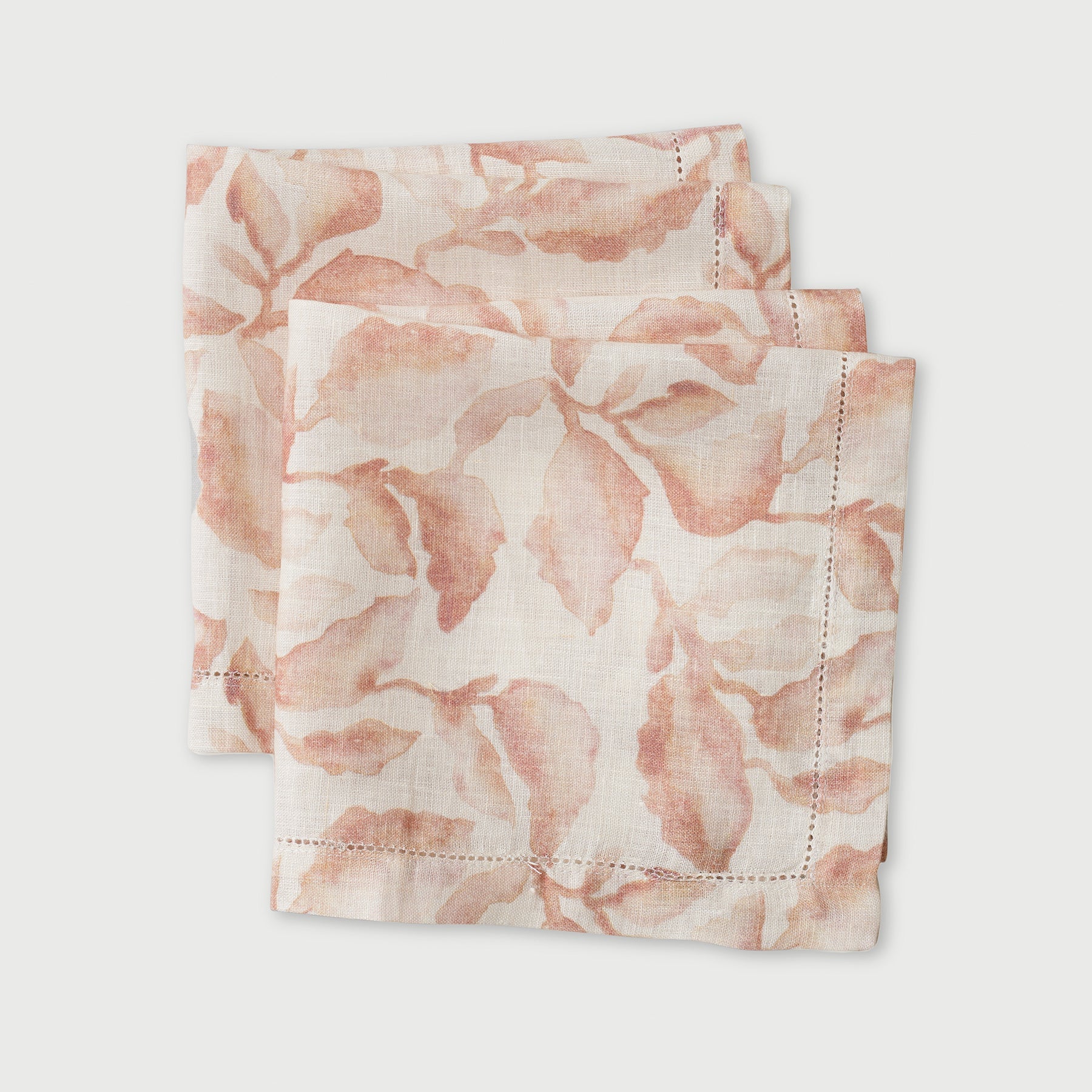 Cascade Blush Table Napkins | Set of 2