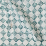 Checker Blue Table Napkins | Set of 2