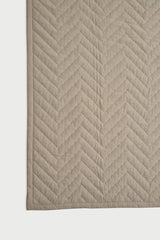 Chevron Blush Quilted Bedding Set