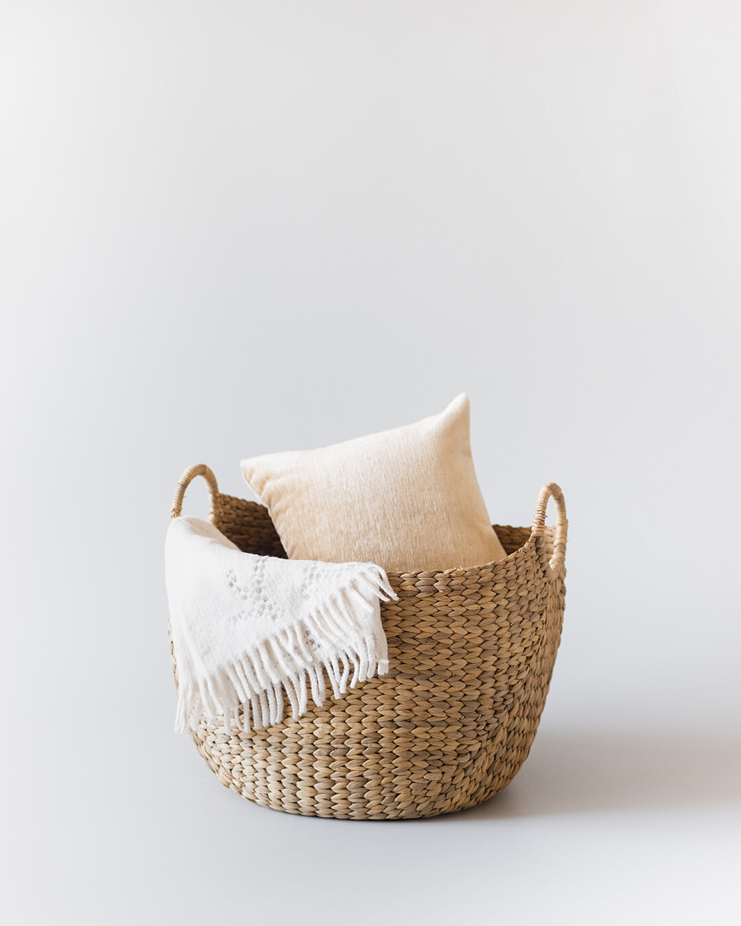 Wicker baskets set 